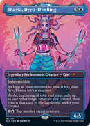 Thassa, Deep-Dwelling (SLD-1279) [Secret Lair Drop]: (enchantment) (Borderless)