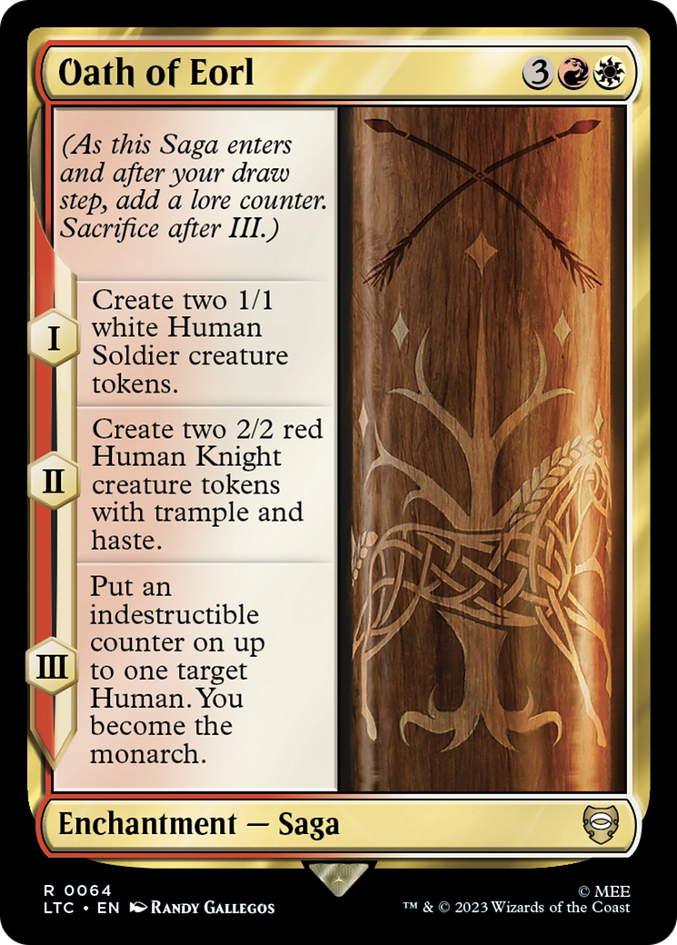 Oath of Eorl (LTC-064) [Tales of Middle-earth Commander] Foil