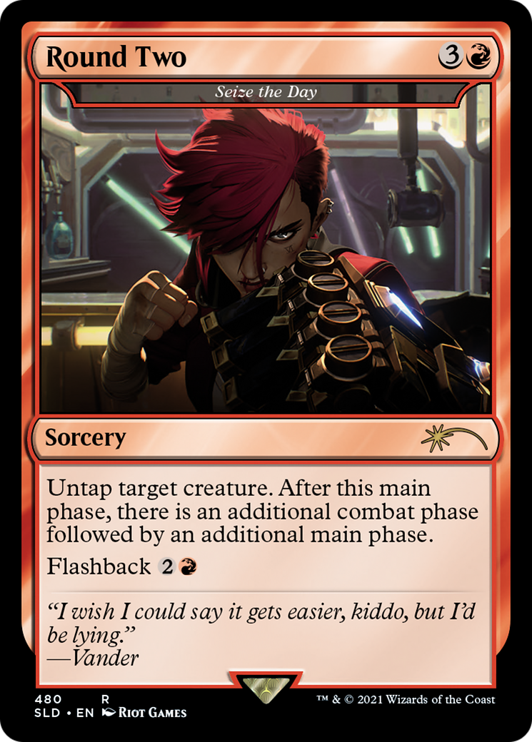 Seize the Day (SLD-480) [Secret Lair Drop] / Round Two Foil
