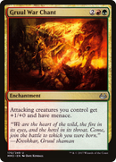 Gruul War Chant (MM3-170) [Modern Masters 2017]