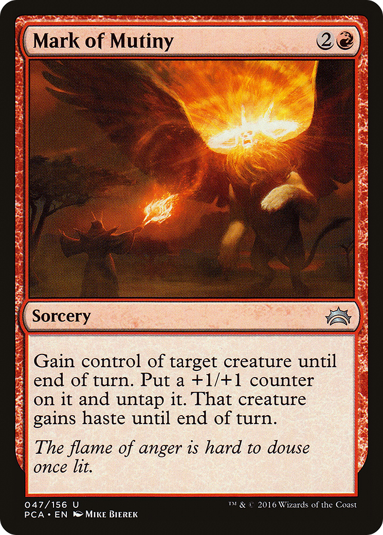 Mark of Mutiny (PCA-047) [Planechase Anthology]