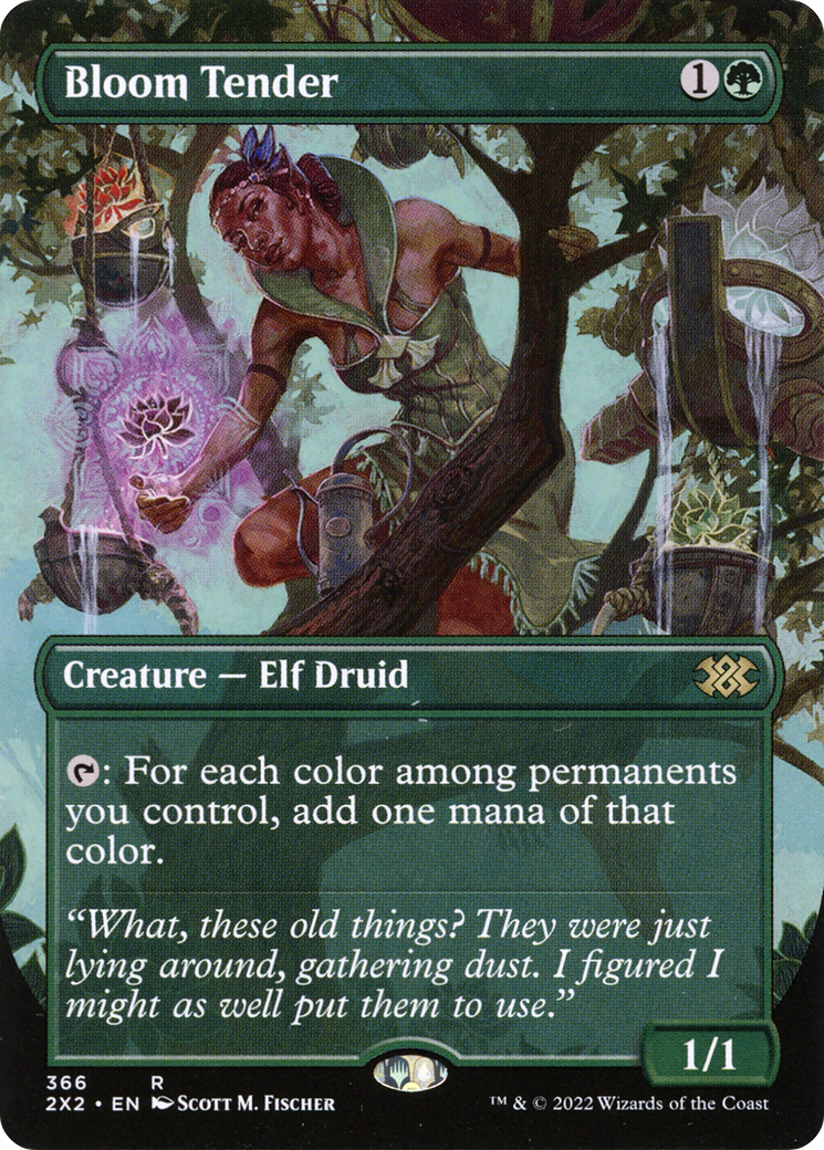Bloom Tender (Borderless) (2X2-366) [Double Masters 2022]