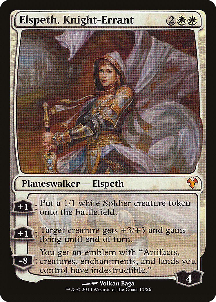 Elspeth, Knight-Errant (MD1-013) [Modern Event Deck 2014]