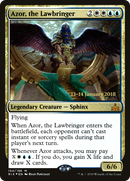 Azor, the Lawbringer (PRE-154S) [Rivals of Ixalan Promos] Foil