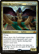 Azor, the Lawbringer (PRE-154S) [Rivals of Ixalan Promos] Foil