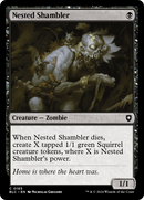 Nested Shambler (BLC-185) [Bloomburrow Commander]