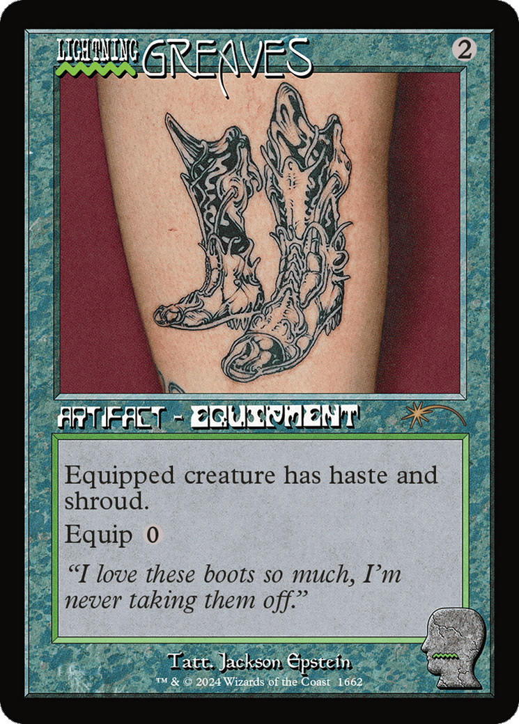 Lightning Greaves (SLD-1662) [Secret Lair Drop]
