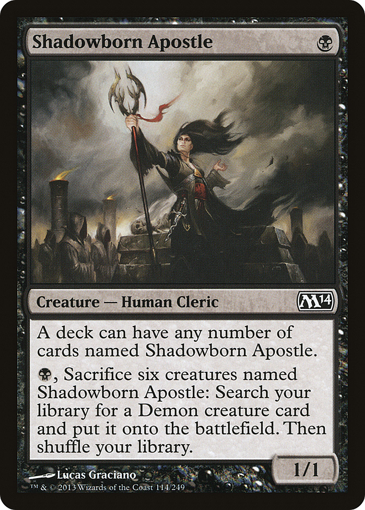 Shadowborn Apostle (M14-114) [Magic 2014]