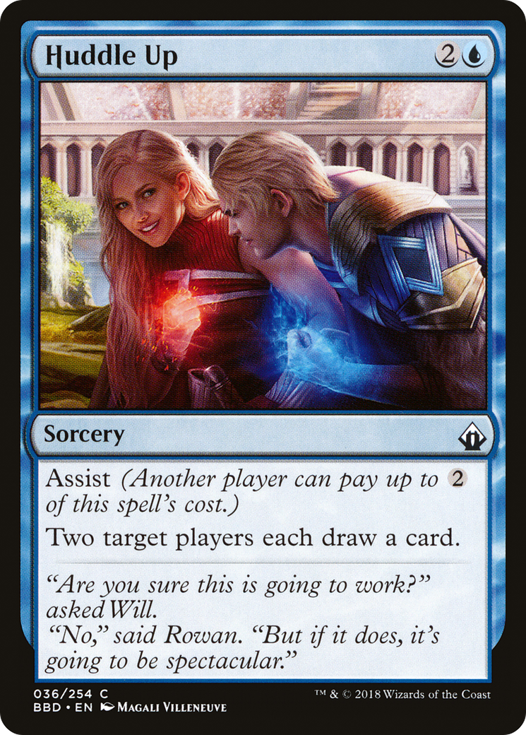 Huddle Up (BBD-036) [Battlebond] Foil