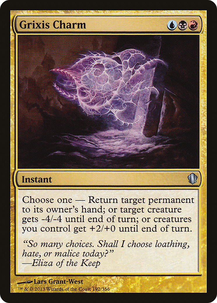 Grixis Charm (C13-192) [Commander 2013]