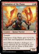 Champion of the Flame (CMM-210) [Commander Masters] Foil