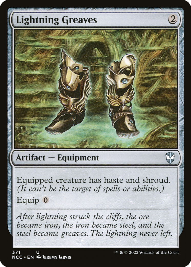 Lightning Greaves (NCC-371) [New Capenna Commander]