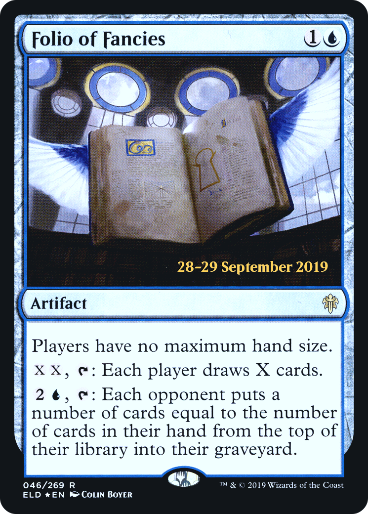 Folio of Fancies (PRE-46S) [Throne of Eldraine Promos] Foil