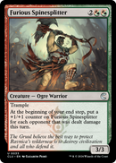 Furious Spinesplitter (CLU-033) [Ravnica: Clue Edition]