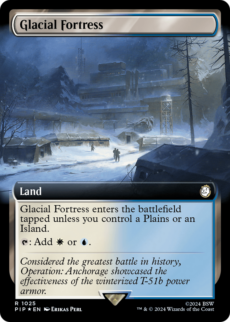 Glacial Fortress (PIP-1025) [Fallout]: (Extended Art) Foil