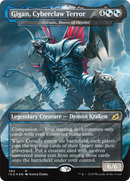 Gyruda, Doom of Depths (IKO-384) [Ikoria: Lair of Behemoths] / Gigan, Cyberclaw Terror: (companion) (Borderless) Foil