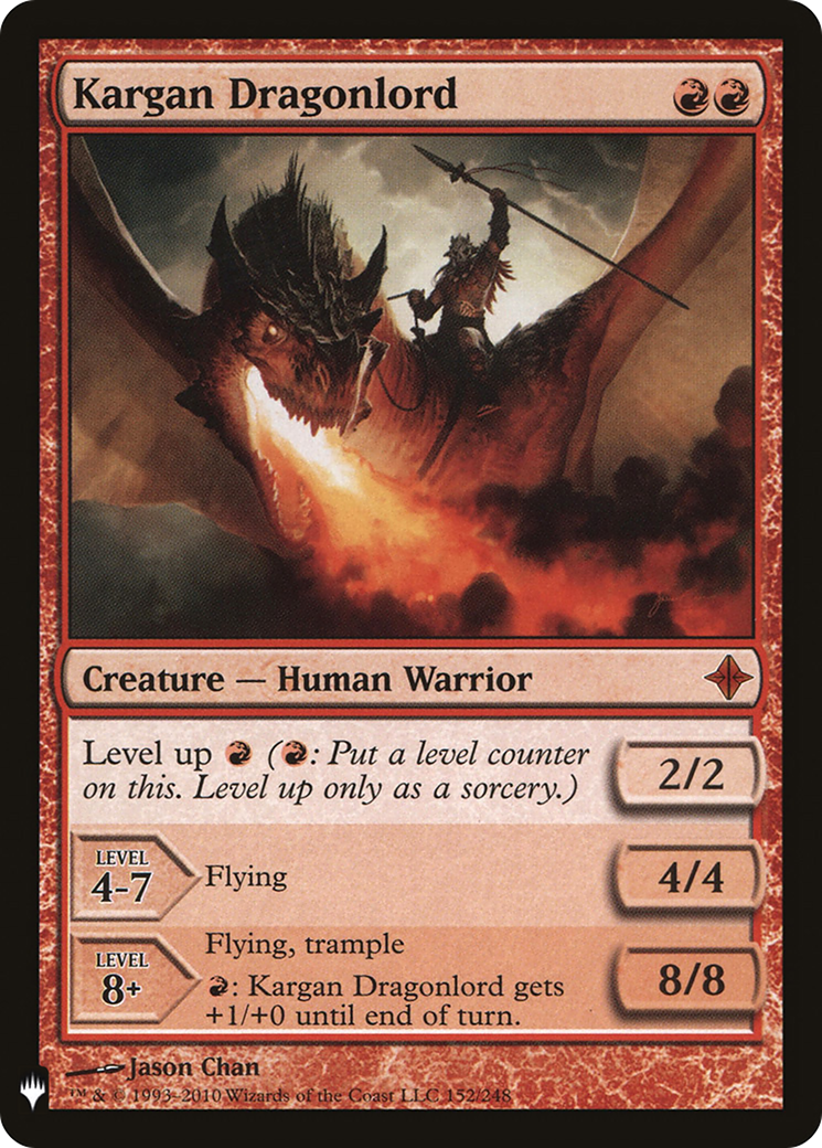 Kargan Dragonlord (LIST-ROE-152) [The List]