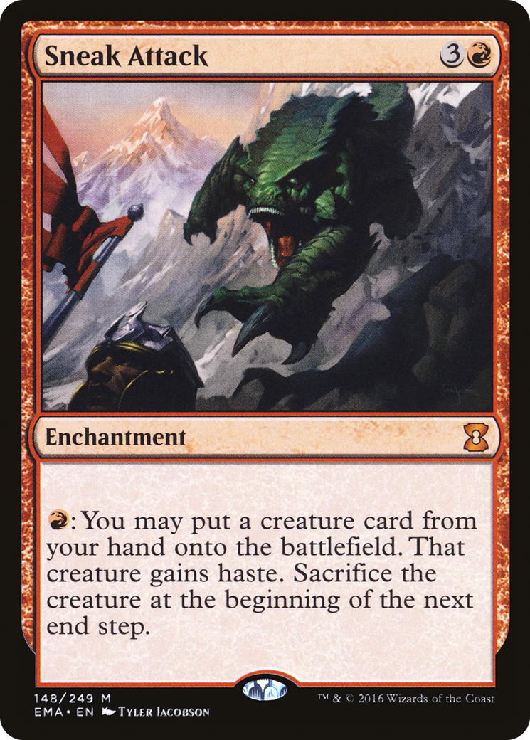 Sneak Attack (EMA-148) [Eternal Masters] Foil