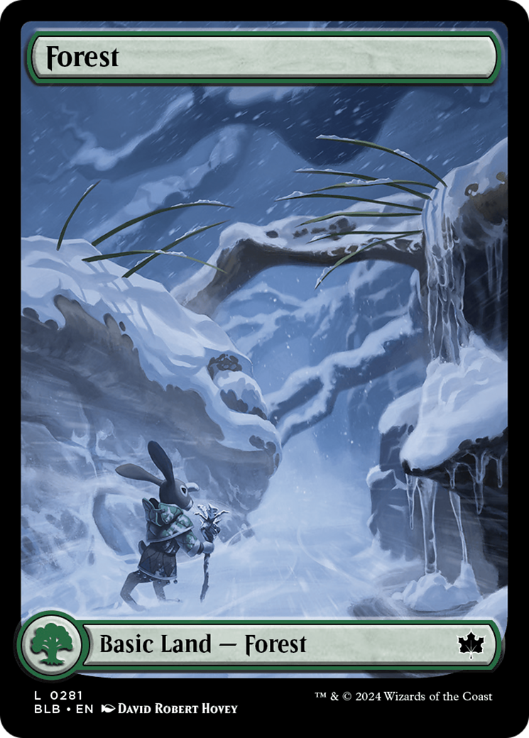 Forest (BLB-281) [Bloomburrow] Foil
