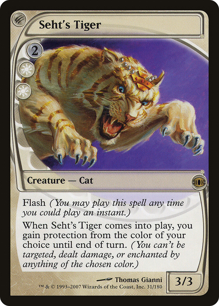 Seht's Tiger (FUT-031) [Future Sight] Foil