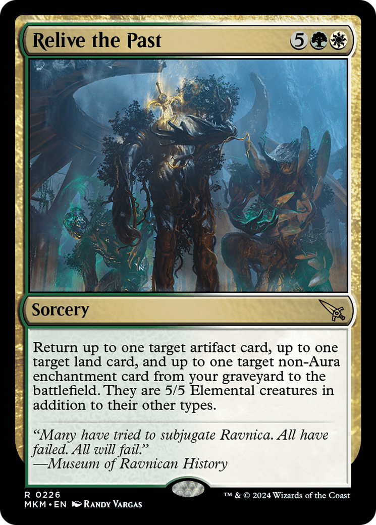 Relive the Past (MKM-226) [Murders at Karlov Manor] Foil
