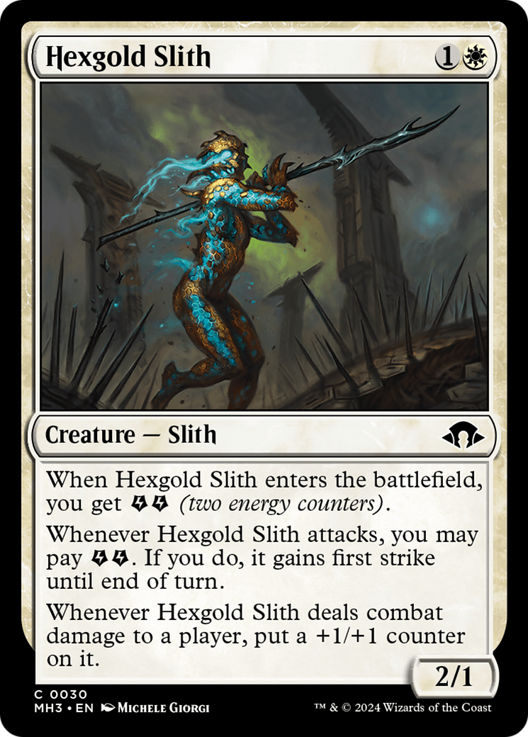 Hexgold Slith (MH3-030) [Modern Horizons 3] Foil