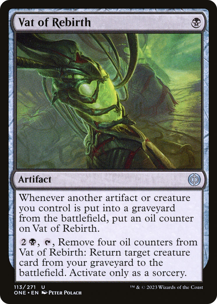 Vat of Rebirth (ONE-113) [Phyrexia: All Will Be One]