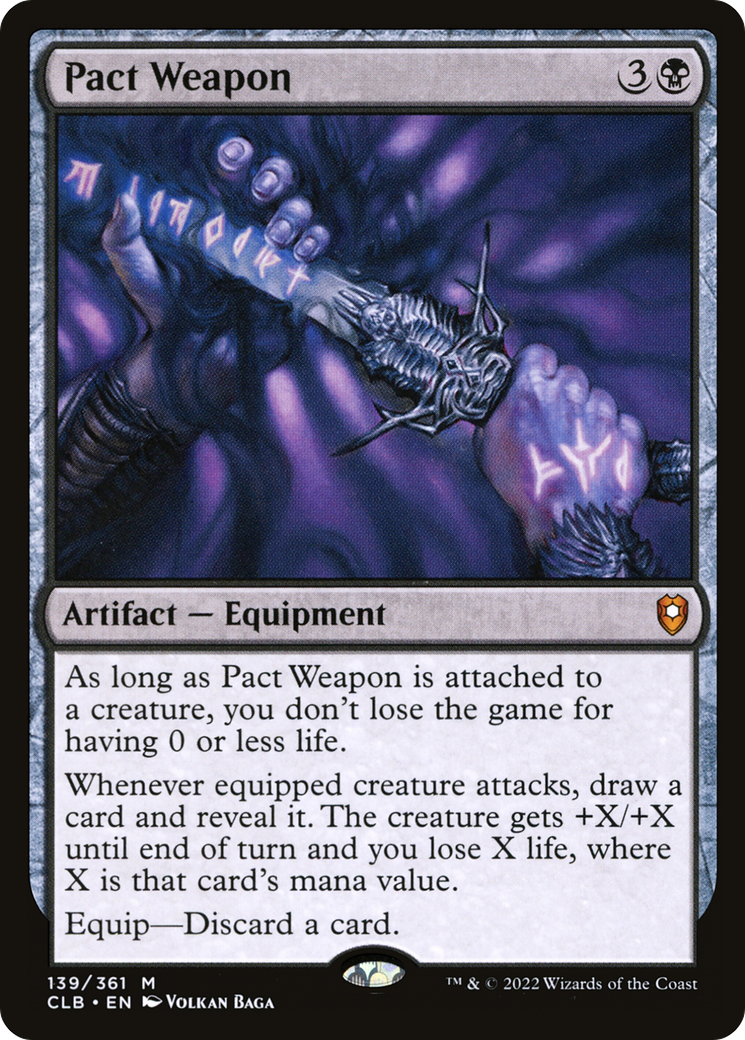 Pact Weapon (CLB-139) [Commander Legends: Battle for Baldur's Gate]