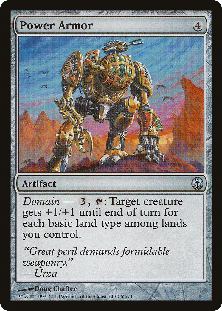 Power Armor (DDE-062) [Duel Decks: Phyrexia vs. the Coalition]