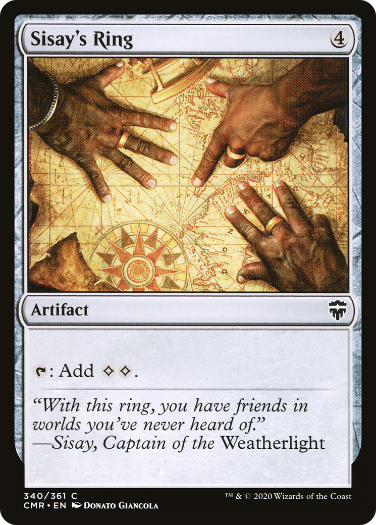 Sisay's Ring (CMR-340) [Commander Legends]