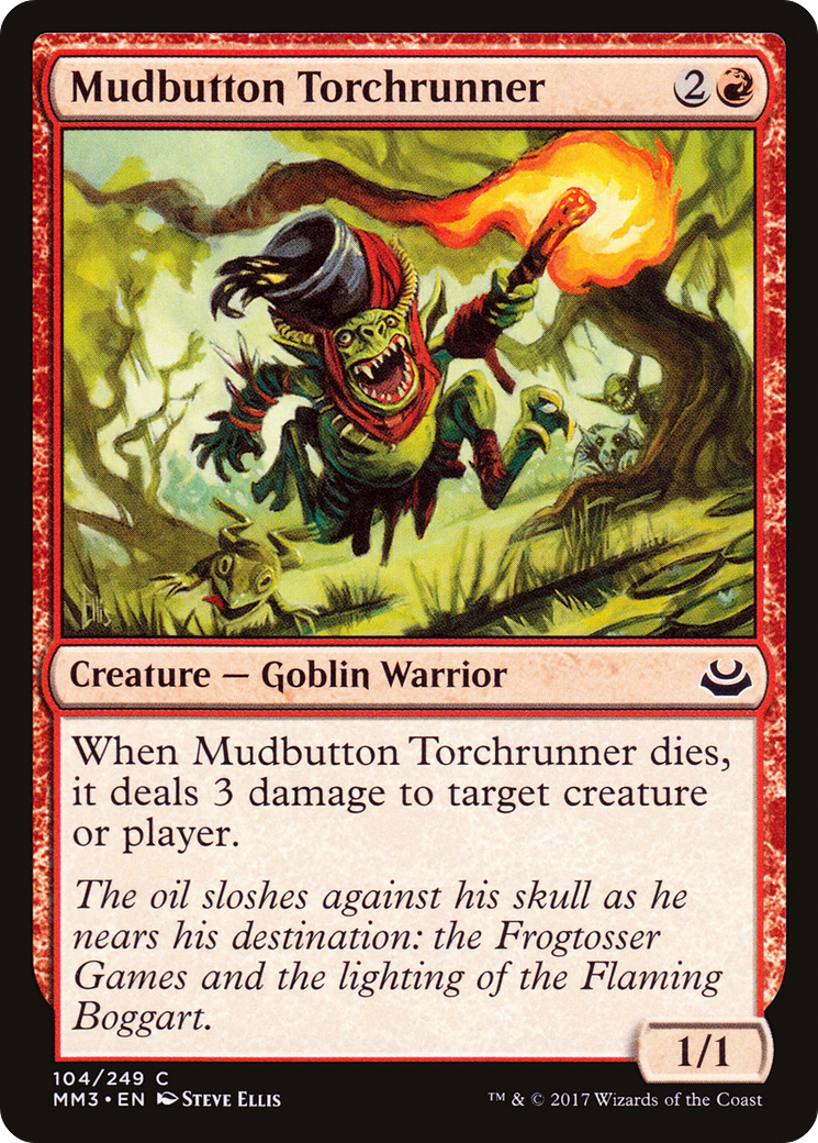 Mudbutton Torchrunner (MM3-104) [Modern Masters 2017]