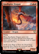 Knollspine Dragon (LTC-224) [Tales of Middle-earth Commander]