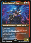 Kraum, Ludevic's Opus (CMR-523) [Commander Legends] Etched Foil