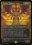 Atraxa, Praetors' Voice (MUL-163) [Multiverse Legends]: (Showcase) Foil