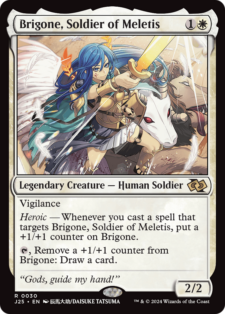Brigone, Soldier of Meletis (J25-030) [Foundations Jumpstart]