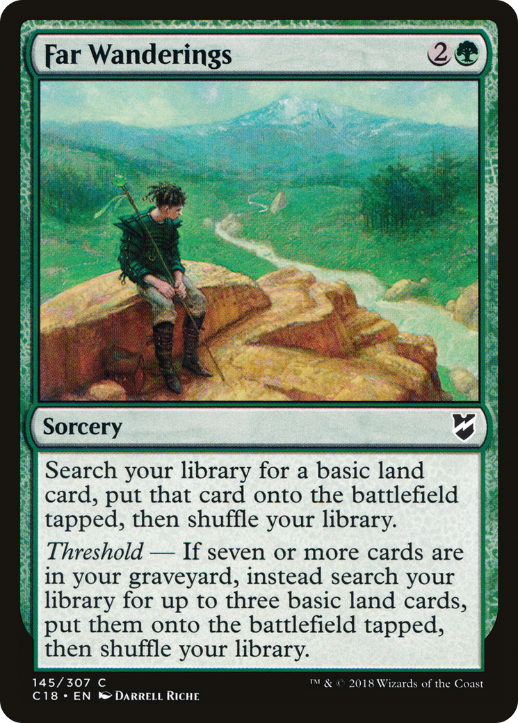 Far Wanderings (C18-145) [Commander 2018]