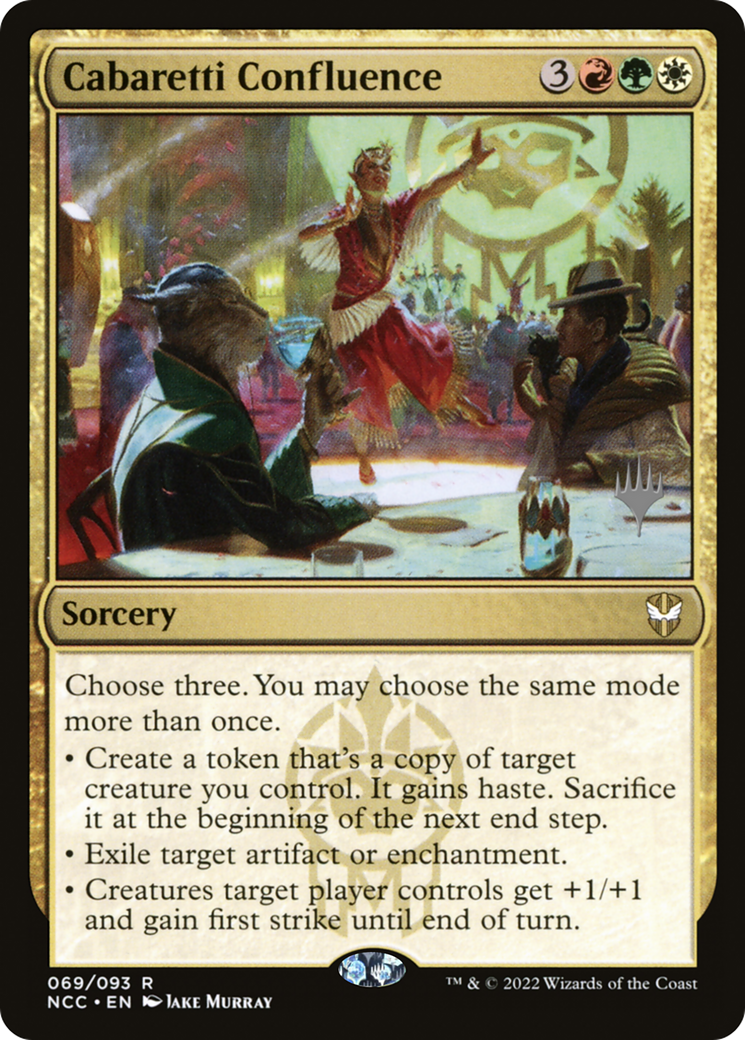 Cabaretti Confluence (PPSNC-069) [Promo Pack: New Capenna Commander Promos] Foil