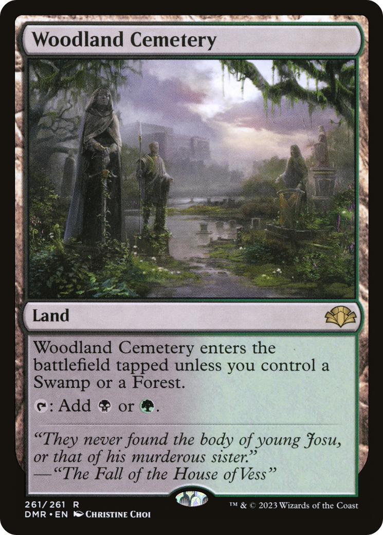 Woodland Cemetery (DMR-261) [Dominaria Remastered]