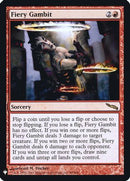 Fiery Gambit (LIST-090) [The List Reprints] Foil