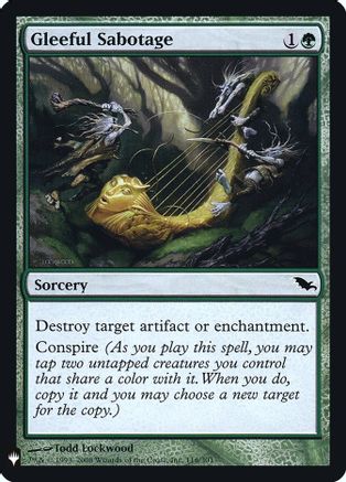 Gleeful Sabotage [Mystery Booster] Foil