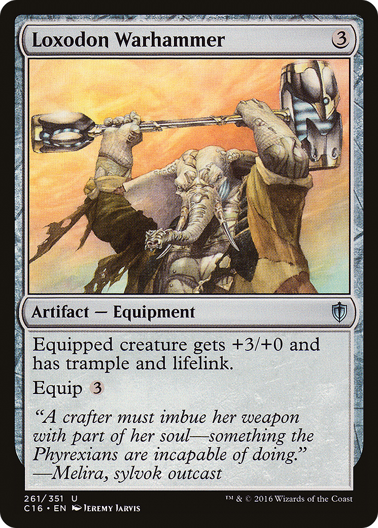 Loxodon Warhammer (C16-261) [Commander 2016]