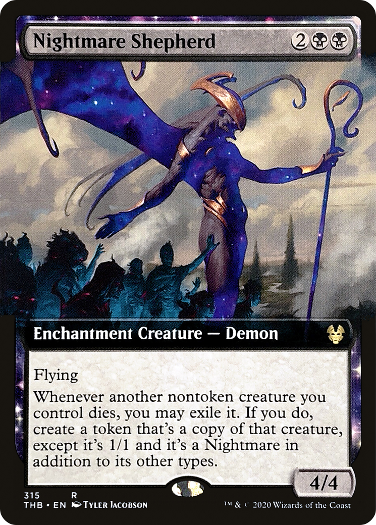 Nightmare Shepherd (THB-315) [Theros Beyond Death]: (Extended Art, enchantment) Foil