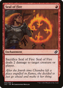 Seal of Fire (DD3-050) [Duel Decks Anthology: Jace vs. Chandra]