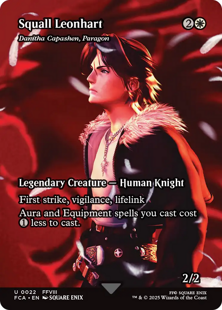 Squall Leonhart - Danitha Capashen, Paragon (Showcase) (FCA-022) [FINAL FANTASY: Through the Ages] / Squall Leonhart (Borderless)