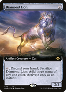 Diamond Lion (MH2-470) (Extended Art) [Modern Horizons 2]