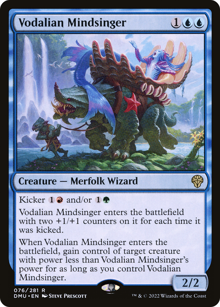 Vodalian Mindsinger (DMU-076) [Dominaria United]