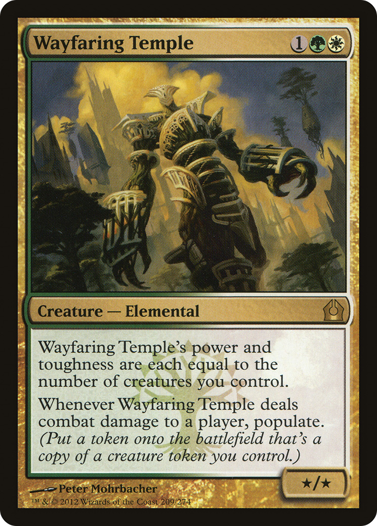 Wayfaring Temple (RTR-209) [Return to Ravnica] Foil