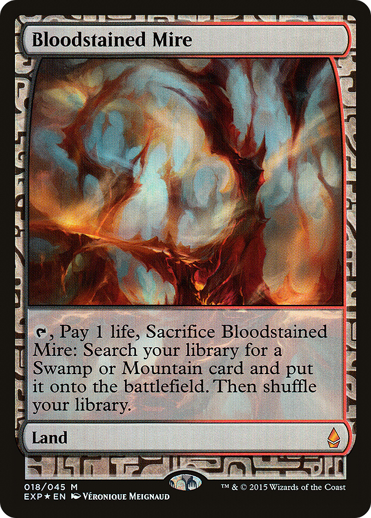 Bloodstained Mire (EXP-018) [Zendikar Expeditions] Foil