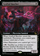 Grafted Butcher (Extended Art) (MOM-359) [March of the Machine]