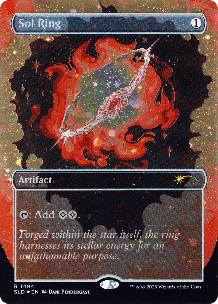 Sol Ring (SLD-1494★) [Secret Lair Drop] (Borderless) Foil